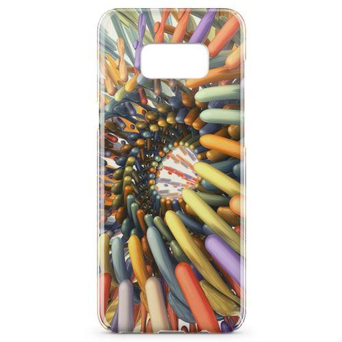 Samsung Galaxy S8 Kılıf Derin Mevzular Arka Kapak Koruma Desenli Full Koruyucu