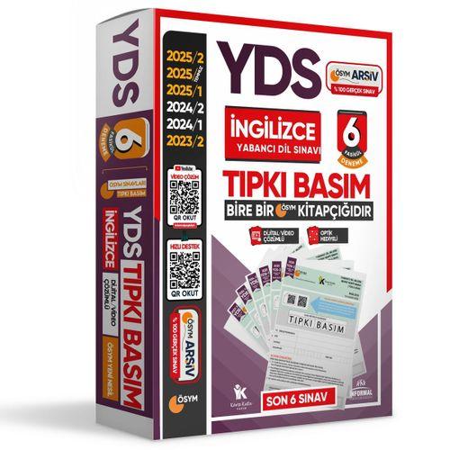 2026 YDS İngilizce ÖSYM Tıpkı Basım Çıkmış Soru 6lı Deneme Paketi Video/PDF Çözümlü Türkiye Geneli