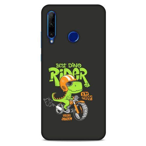 Animax Bisikletli Dinozor Huawei Y6P Kılıf Desenli Silikon
