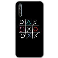Huawei Y8P Kılıf Kapak - Sauce +Hayalet Ekran Yandan Gözükmez