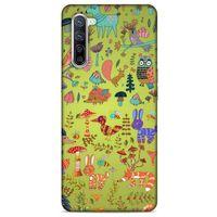 Animax Flora Jungle Oppo Reno 3 Pro 5g Kılıf Desenli Silikon