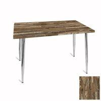 Dockers Manolya Mutfak Masası 70x120 Kromnikel (Werzalit, Wermodin ve Allzalit Tabla) - Maracaibo