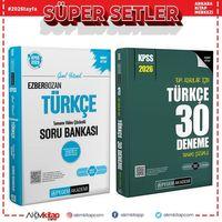 Pegem Yayınları 2026 KPSS Türkçe Soru Bankası ve Deneme Seti 2 Kitap