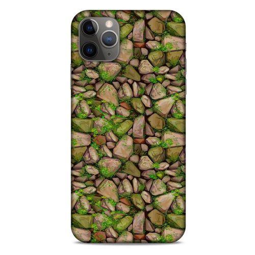 Apple Iphone 11 Pro Max Kılıf Baskılı Özel Seri Taşlı (6) Silikon Kılıf