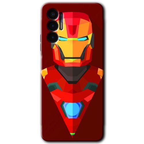 Tecno Pova 3 Kılıf HD Desen Baskılı Arka Kapak - İron Man Çizim