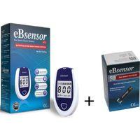 Ebsensor Kan Şeker Ölçümcihazı + X1 Kutu Ölçüm Stribi(50 Ölçüm)