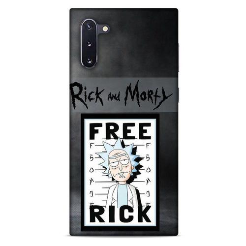 Samsung Galaxy Note 10 Uyumlu Kılıf Rick And Morty (6) Silikon Kılıf Original Jerry