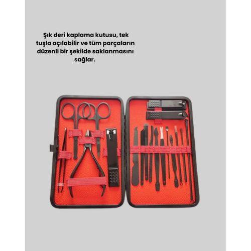 Kompakt Ve Şık Tasarımlı 17 Parça Bakım Seti