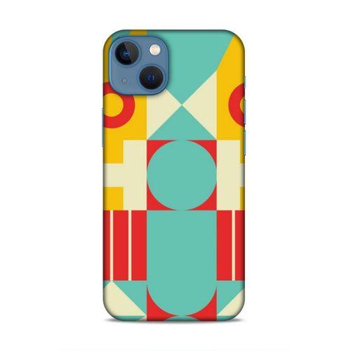 Apple iPhone 13 Mini Uyumlu Kılıf Insomnia (24) Darbe Emici Kılıf Bej Sarı