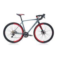 Carraro G0 Gravel Bisiklet Gri Kırmızı 50 Cm