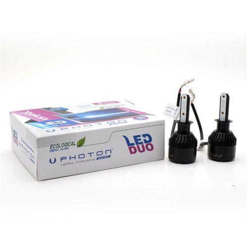 Duo H3 Uyumlu Blue Mavi 12V LED Headlıght