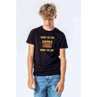 FORTNITE Gimme The Loot  Golden Baskılı Unisex Çocuk Siyah T-shirt