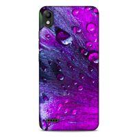 LG K20 2019 Uyumlu Kılıf Mor Delisi (34) Slim Armor Kılıf Damlacık