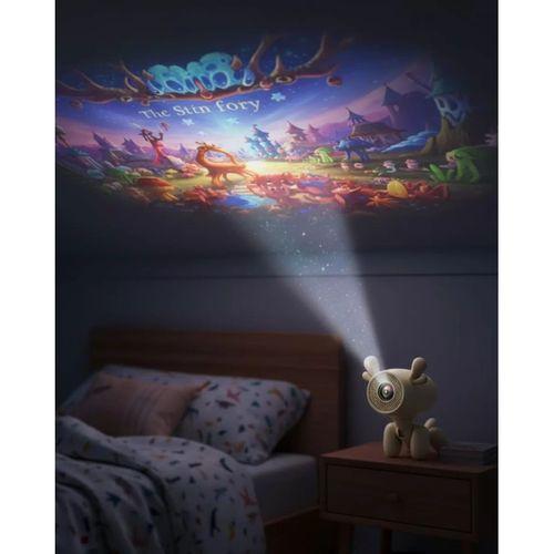 Geyik Tasarımlı Akıllı Projeksiyon 4k Destekli 500 Ansı Lümen