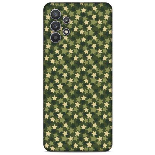 Lopard Samsung Galaxy A32 Uyumlu Kılıf Kamuflaj (83) Hybrid Kılıf