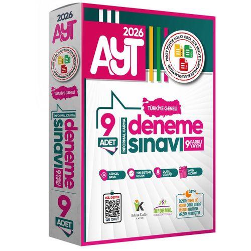 2026 YKS TYT-AYT Türkiye Geneli Kurumsal 18li (9+9) Paket Deneme Sınavı Dijital Cevaplı