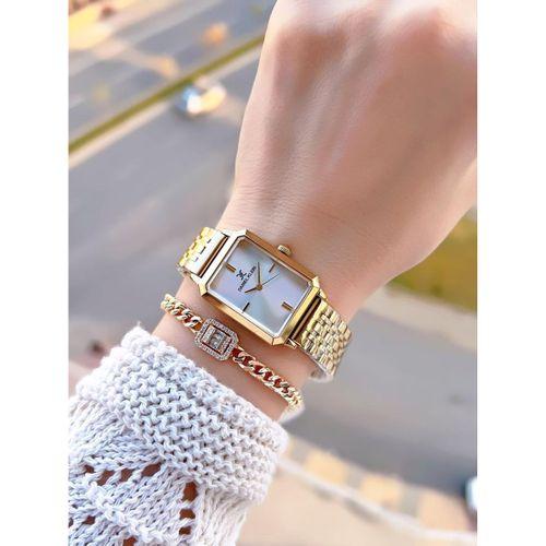 Daniel Klein Çelik Kordonlu 2 Yıl Garantili 3 Atm Suya Dayanıklı Kadın Kol Saati+Bileklik BD.13785.6