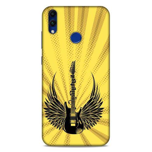 Lopard Huawei Honor 8C Uyumlu Kılıf Tattoo's (41) Tank Kılıf Gitar Dövmesi