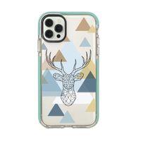 iPhone 12 Pro Max Polygon Deer Candy Bumper Silikonlu Telefon Kılıfı