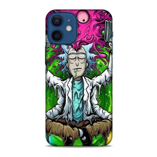 Apple iPhone 12 Mini Uyumlu Kılıf Rick And Morty (29) Arka Koruma Kılıfı Council of Ricks