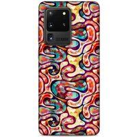 Samsung Galaxy S20 Ultra Kılıf Pastel Renkler (34) Slim Armor Kılıf Karışık Renkli