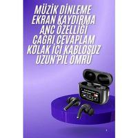 2.nesil Pro Ekranlı Sesli Görüşme Yapabilen Kablosuz Bluetooth Kulaklık