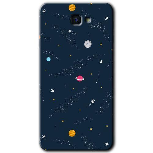 Potkal Hediye Fabrikası Samsung Galaxy J7 Prime Kılıf HD Desen Baskılı Arka Kapak - Çizim Gezegen