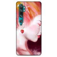 Xiaomi Mi Cc9 Pro Uyumlu Kılıf Pembe Delisi (26) Tpu Silikon Kılıf Kiraz