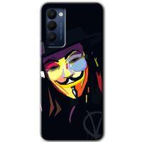 Tecno Camon 18T Kılıf HD Desen Baskılı Arka Kapak - Vendetta + Kırılmaz Cam