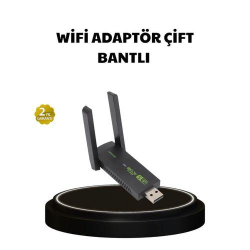 Dual Band Usb Wifi Adaptör – 1200 Mbps Hız