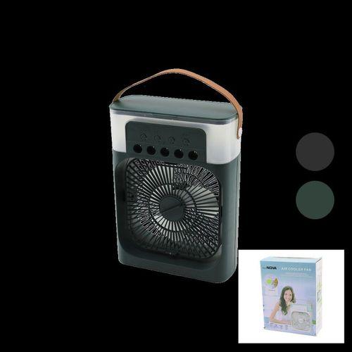 USB Masaüstü Ultrasonik Hava Nemlendirici Fan 360° Gece Lambası - 3 Kademe