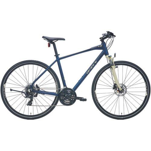 Carraro Sportive 223 28 Jant 21 Vites Hidrolik Fren Şehir Bisikleti Mat Lacivert-Sarı 51 cm