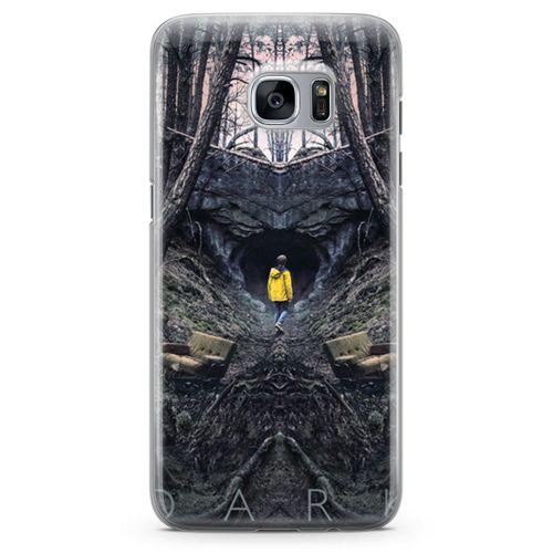 Samsung Galaxy S7 Edge Kılıf Dark Arka Kapak Koruma Desenli Full Koruyucu