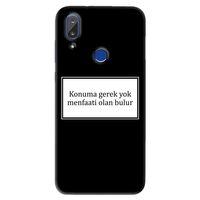 Vestel E5 Kılıf HD Yazı Baskılı Silikon Arka Kapak - Yazı 6