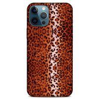 Leopar Turuncu Apple iPhone 12 Pro Max Kılıf