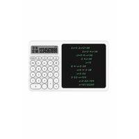 Çok Amaçlı Digital Hesap Makinesi Lcd Ekran Yazma Tableti Ofis Okul İçin Silinebilir El Yazısı Not Defteri