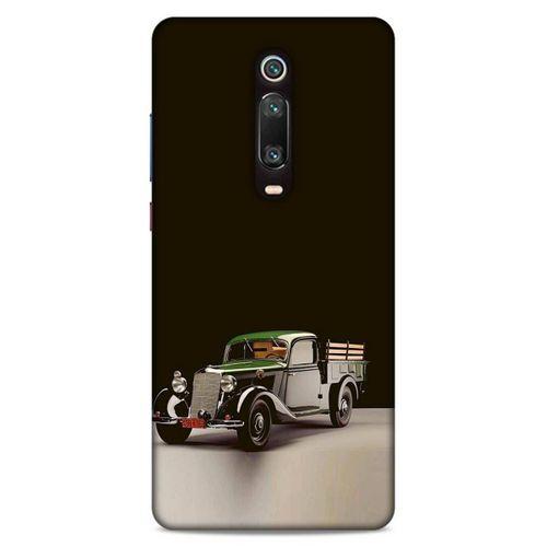 Lopard Xiaomi Mi 9T Pro Uyumlu Kılıf PickUpX (48) Bumper Kılıf Yeşil Siyah