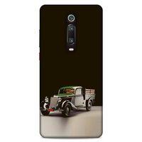 Lopard Xiaomi Mi 9T Pro Uyumlu Kılıf PickUpX (48) Bumper Kılıf Yeşil Siyah