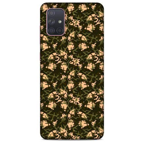 Kamuflaj 67 Samsung Galaxy A71 Kılıf Silikon Kapak