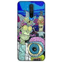 Xiaomi Redmi K30 5G Uyumlu Kılıf Rick And Morty (28) Arka Kapak Dimensional