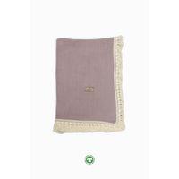 Bistyle Bistyle Organik Müslin 80x90 Fistolu Battaniye 70112 Antrasit