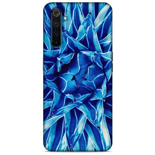 Lopard Oppo Realme 6 Uyumlu Kılıf Bahar (13) Silikon Kap Açık Mavi