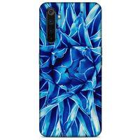 Lopard Oppo Realme 6 Uyumlu Kılıf Bahar (13) Silikon Kap Açık Mavi