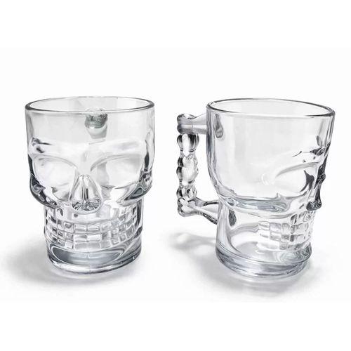 2'li Cam Kurukafa Kupa Bardak Seti Alk2148