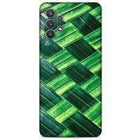 Lopard Samsung Galaxy A32 Uyumlu Kılıf Bahar (37) Silicone Cover Bambu Yaprak