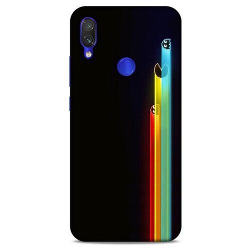 Retro (29) Desen Arka Koruma Kılıfı Renkli Xiaomi Redmi Note 7 Pro Kılıf