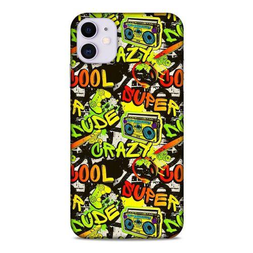 Graffitix (28) Desenli Silikon Kapak Apple Iphone 11 Kılıf