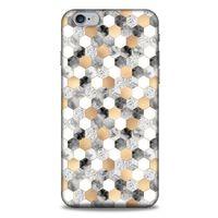 Mermer Desenli (50) Tema Shockproof Kılıf Koyu Gri Apple Iphone 6S Plus Kılıf