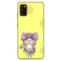Lopard Samsung Galaxy A41 Uyumlu Kılıf Animax (63) Silikon Kap