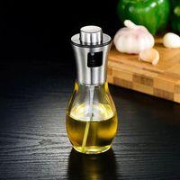 Paslanmaz Çelik Başlıklı Cam Spray Yağdanlık